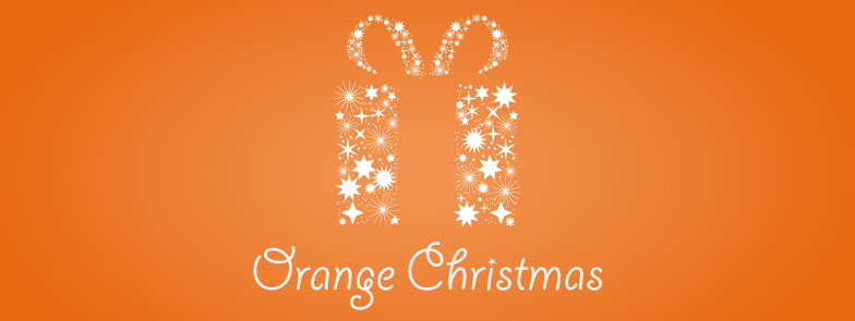 orange christmas